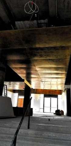 Brass-clad soffit, 2018