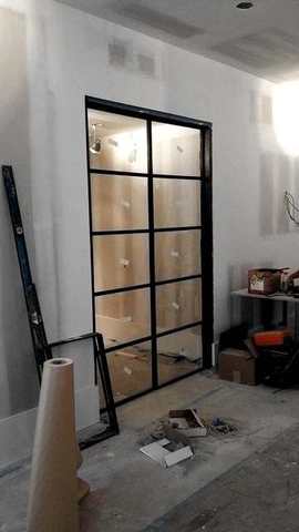 Steel interior doors