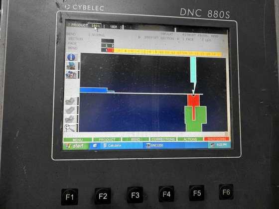 Cybelec DNC 880S press brake control