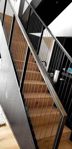 Stairs, rails and steel