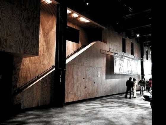 St. Ann's Warehouse, Soundproof stair, kitchen, office